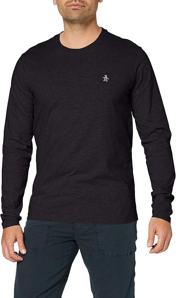 originalpenguin男式细点长袖t恤