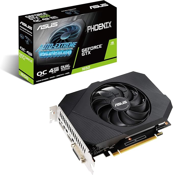 asus 华硕 phoenix geforce gtx 1650 oc 版 4gb gddr6 gaming itx