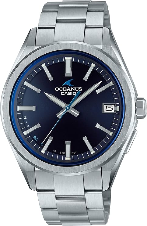 casio 卡西欧 手表 oceanus classic line 搭载蓝牙 太阳能电波手表