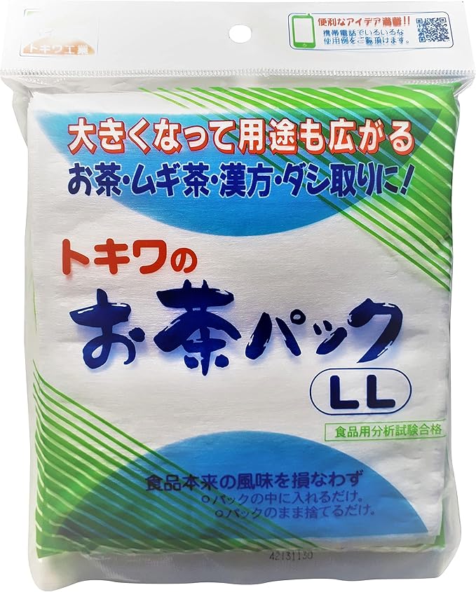 トキワ工業 お茶パック 約15×14 袋入り25枚 お茶パックll 日本製 テ