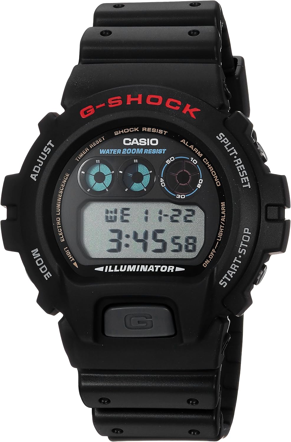 卡西欧         美亚发货       casio 卡西欧 g-shock dw6900-1v