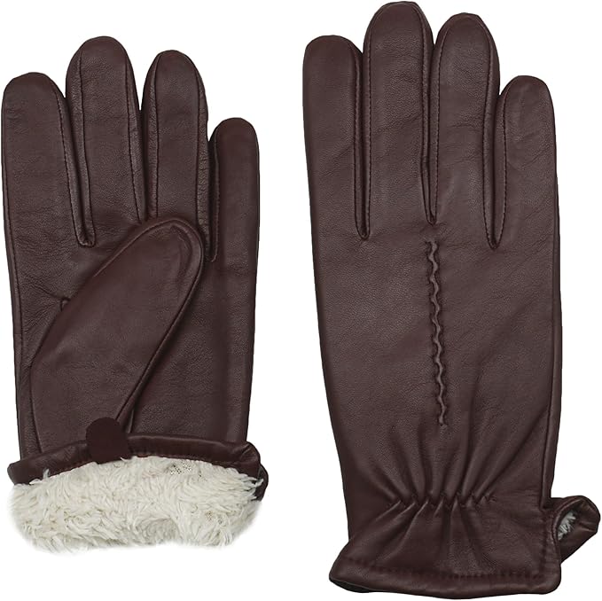 grandoe 男式 clyde 高级 * 羊皮皮手套