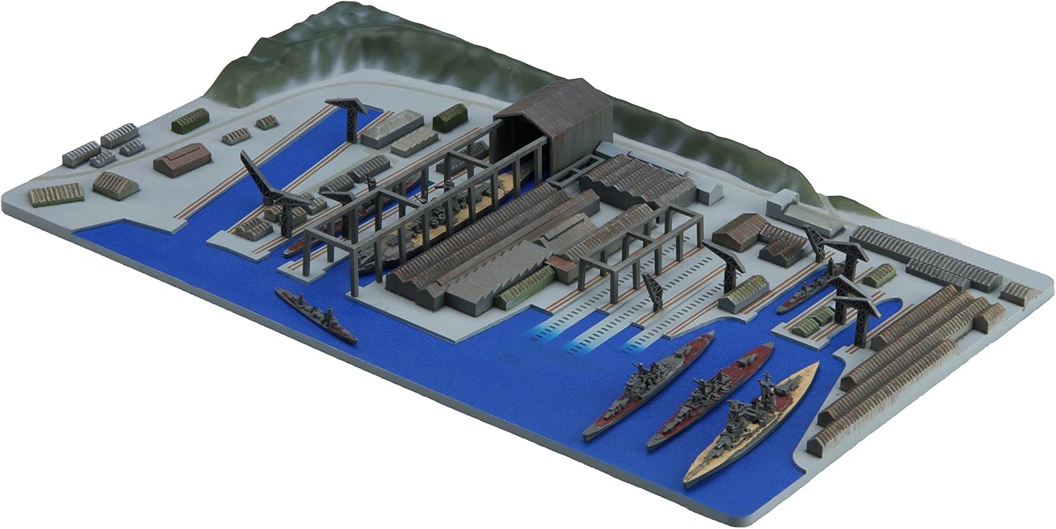 0 海面扩张板 塑料模型 军港0