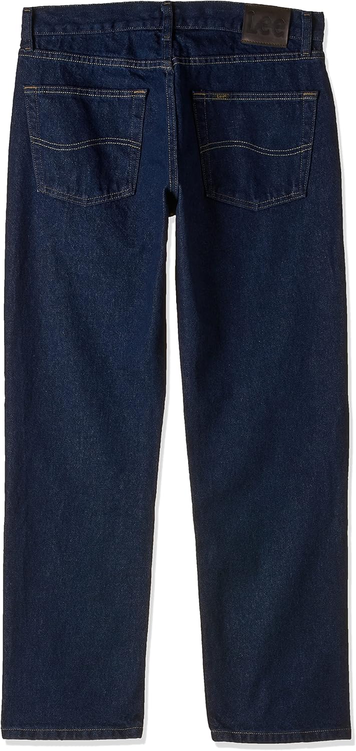 lee 男士 常规版型直筒牛仔裤 【lee】 服饰箱包 - 亚马逊中国