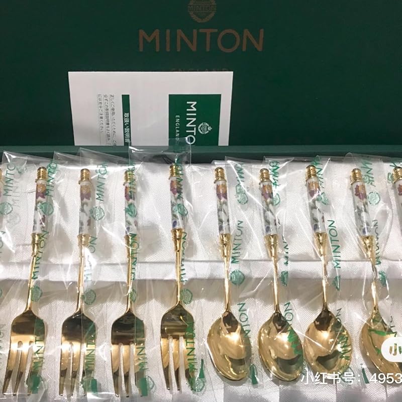 MINTON Haddon Hall系列 茶匙与蛋糕叉10件套 HH004G ￥325.02