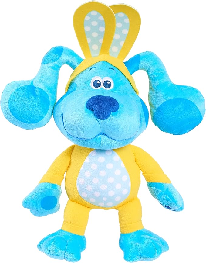 blue's clues &amp; you!复活节大号毛绒玩具,蓝色
