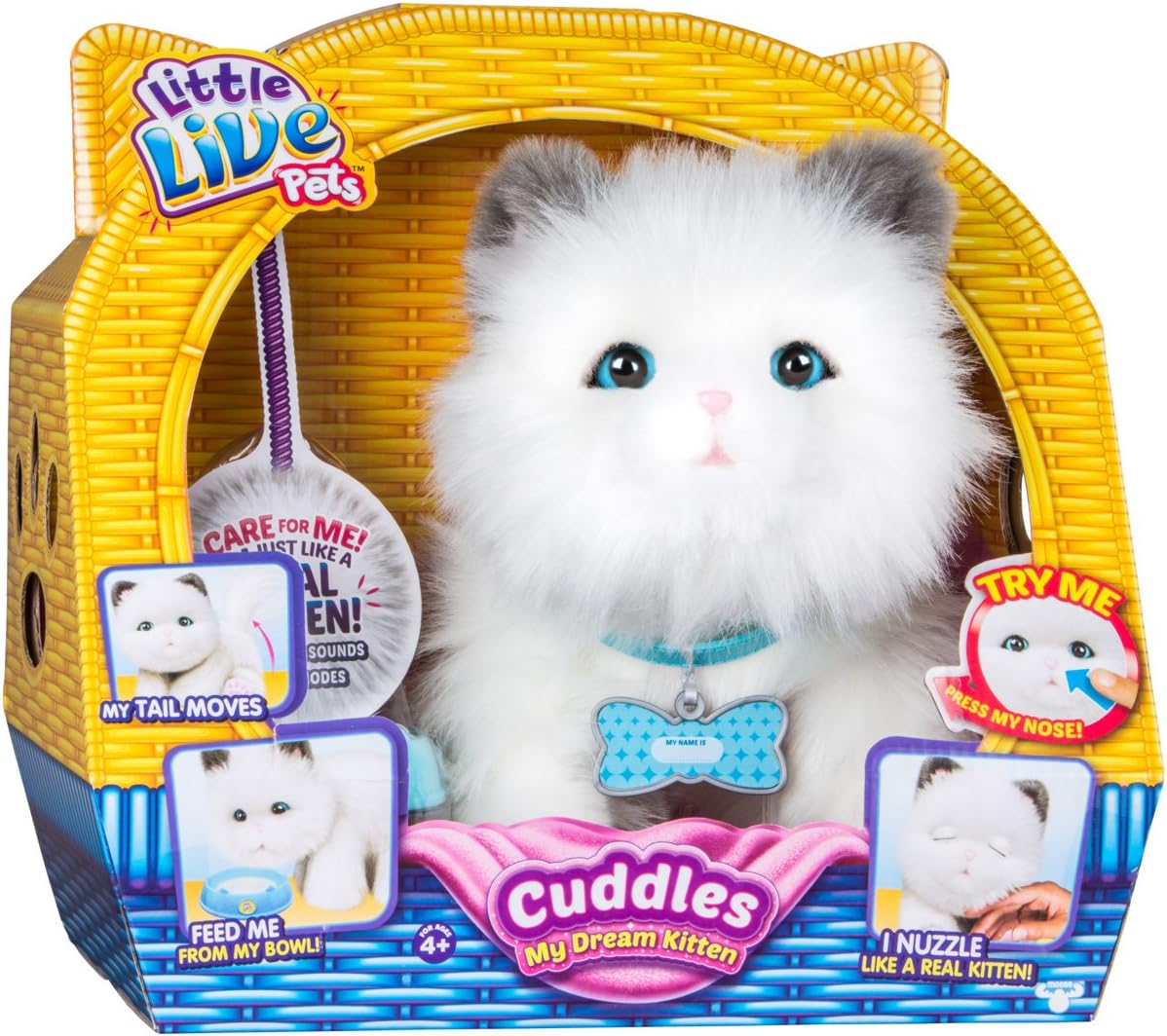 breathing stuffed dog