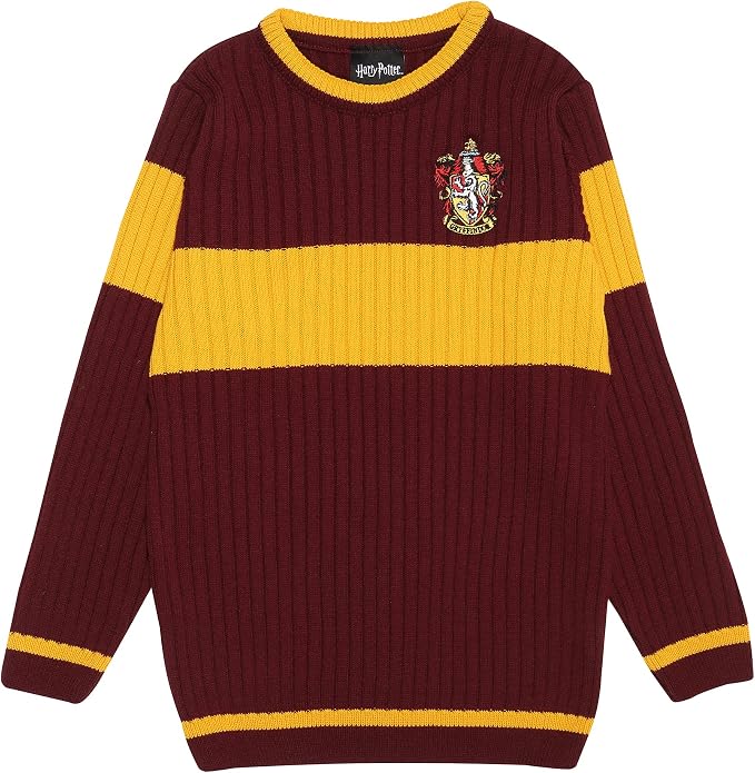 harry potter 哈利波特 gryffindor quidditch 女孩针织套衫 | 官方