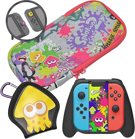 Hori Splatoon 2 豪华splat Pack 任天堂switch 亚马逊中国 游戏 娱乐