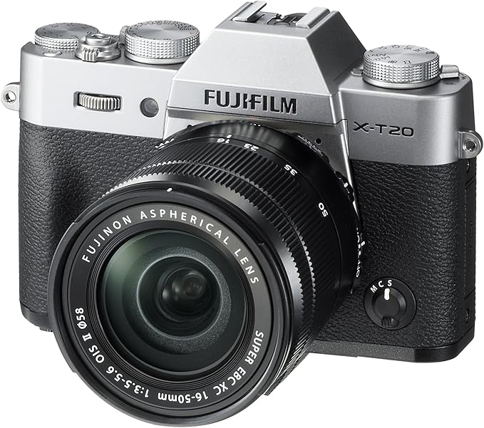 fujifilm x-t20 mirrorless digital camera w/xc16-50mmf3.5-5.