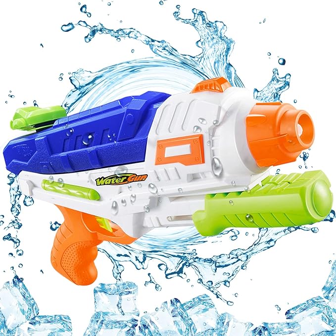 manaror 儿童水枪,super squirt guns 喷水枪 600cc 玩具男孩女孩儿童