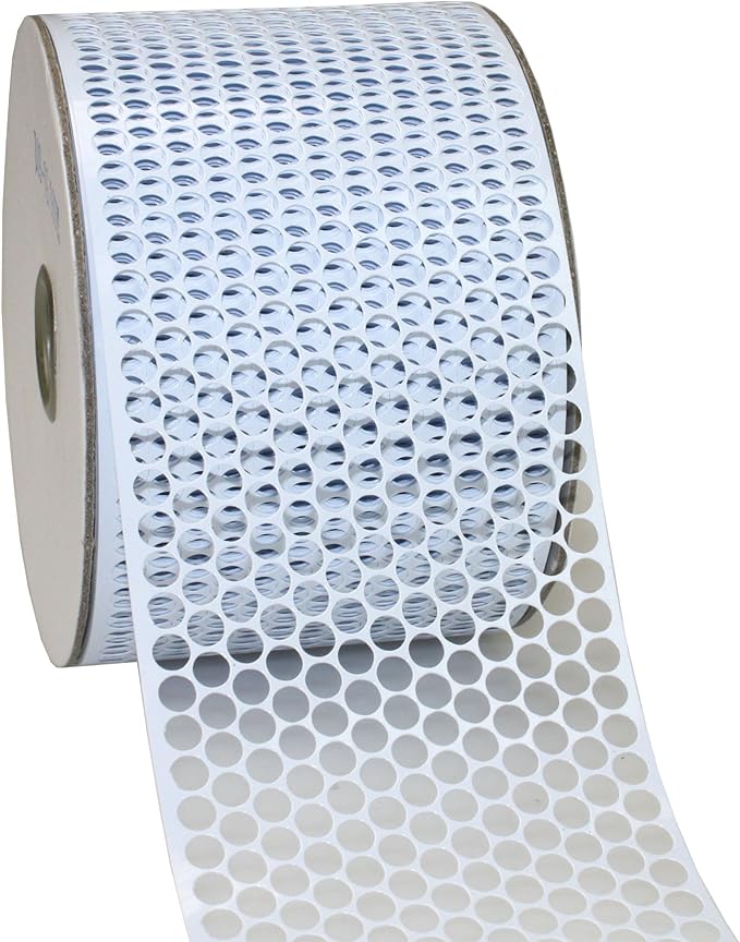 pattberg 芝加哥穿孔丝带 - 白色,45 米礼品包装和装饰,80 毫米宽