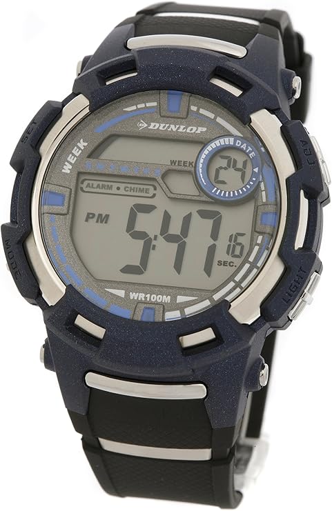 dunlopdun76g03venture男式100mwr数字手表