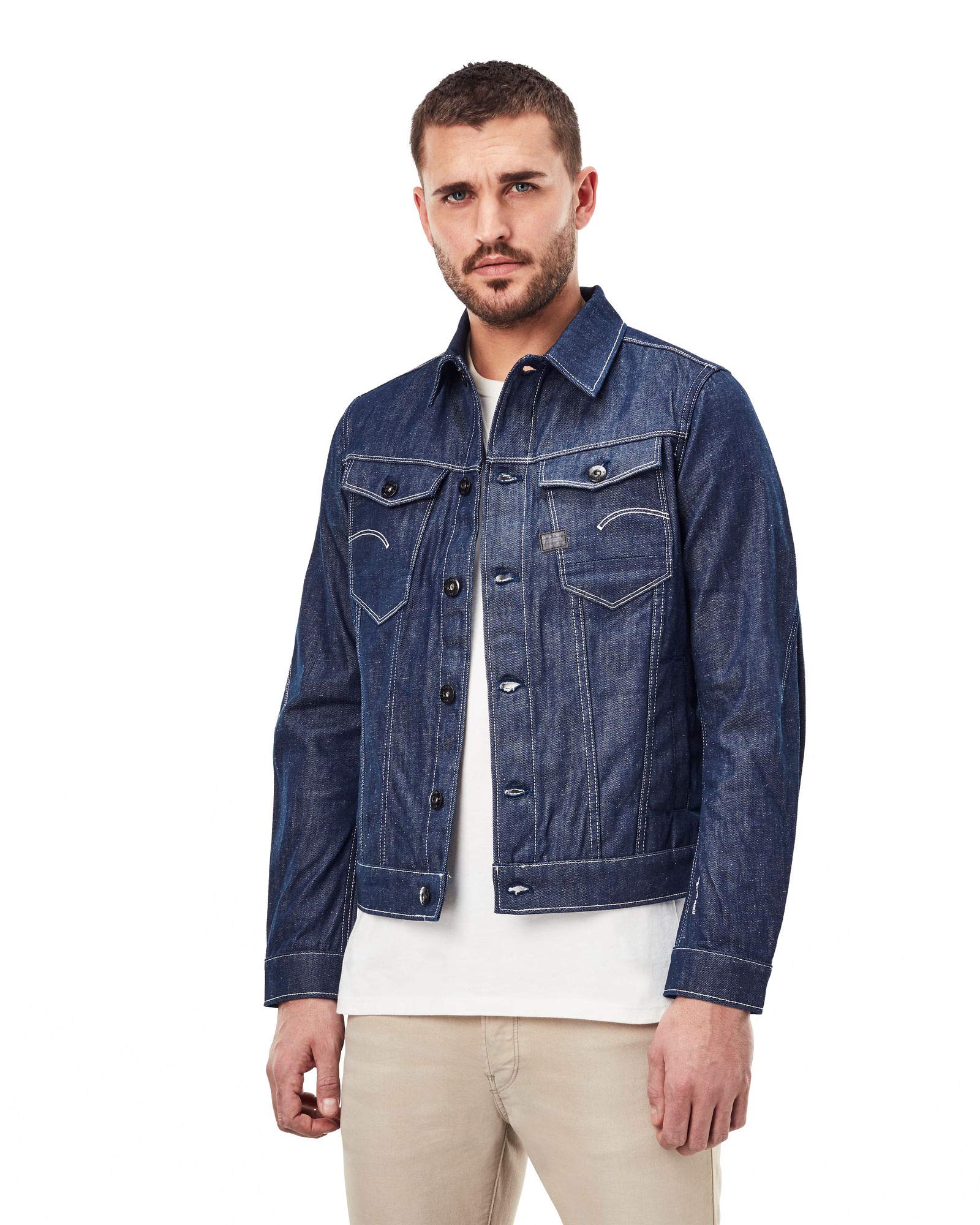 G-STAR RAW Men's Arc 3D slim-fit denim jacket