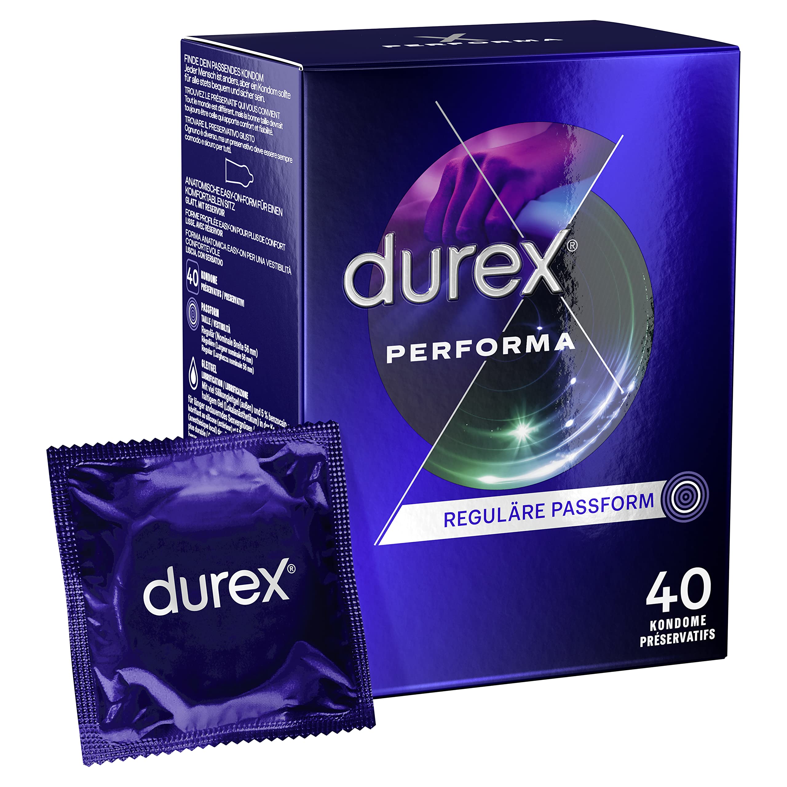 durex Performa condoms delay male orgasm 40 tablets