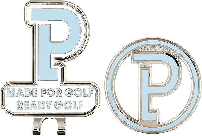 [perry geets] 球标(p商标,铁) / 高尔夫 / 053-3184203, 110_浅蓝色
