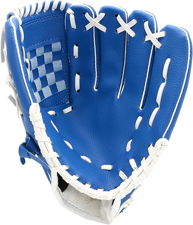 儿童青少年成人棒球手套,垒球手套 9.5 英寸 - 12.