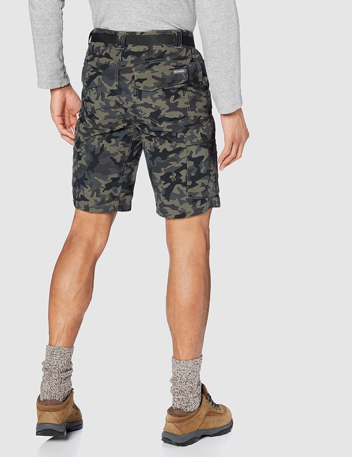 columbia 哥伦比亚 男士 cargoshorts silver ridge 印花工装短裤