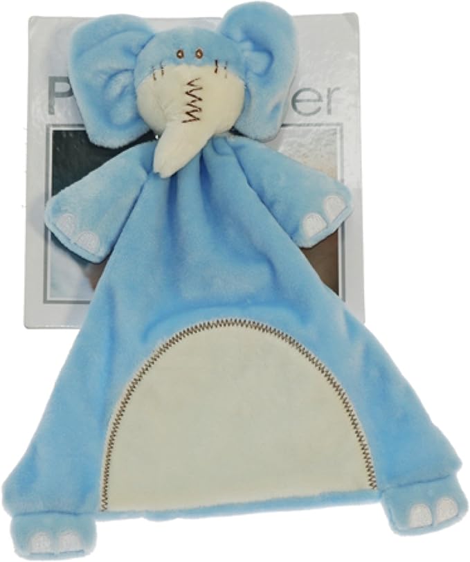 pitter patter 大象棉被 - 父母 asin 蓝色 einheitsgr0208e