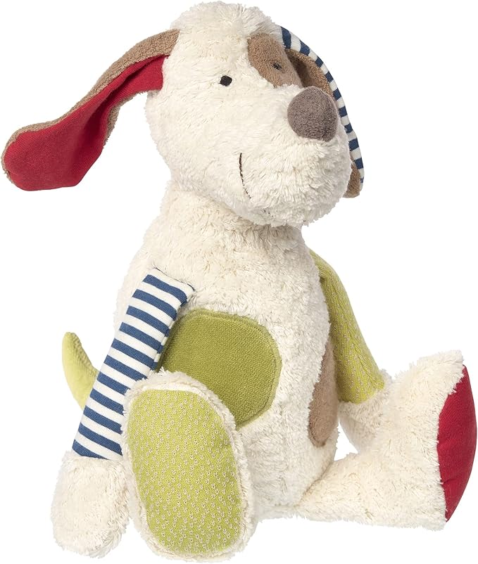 sigikid 38764 可爱的玩具狗,绿色,婴儿玩具,出生起