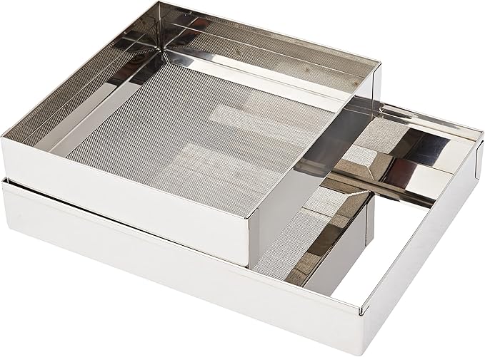 ibili flour bin 网格,银色