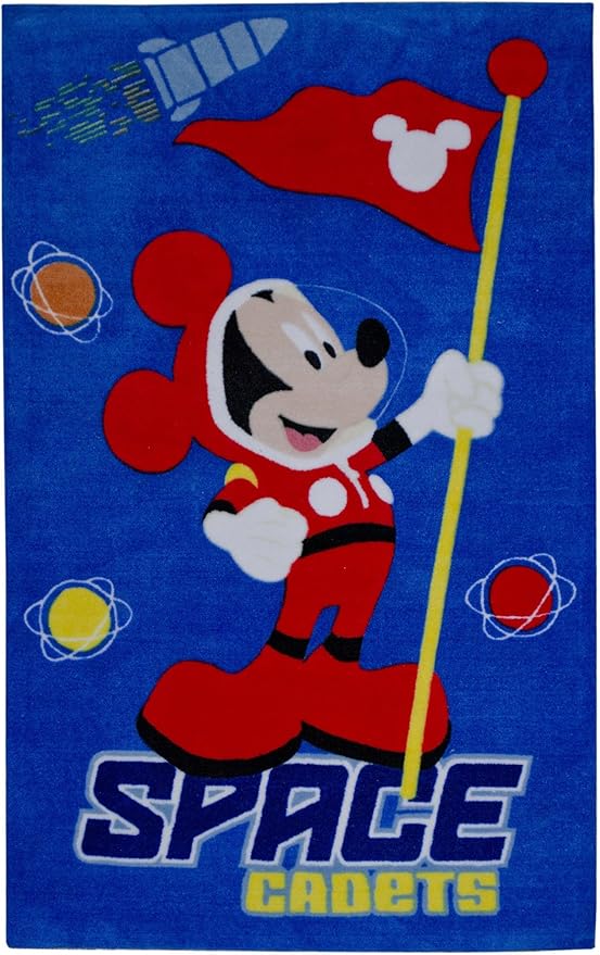 趣味米奇 abc line 蓝色地毯 100 x 160 厘米