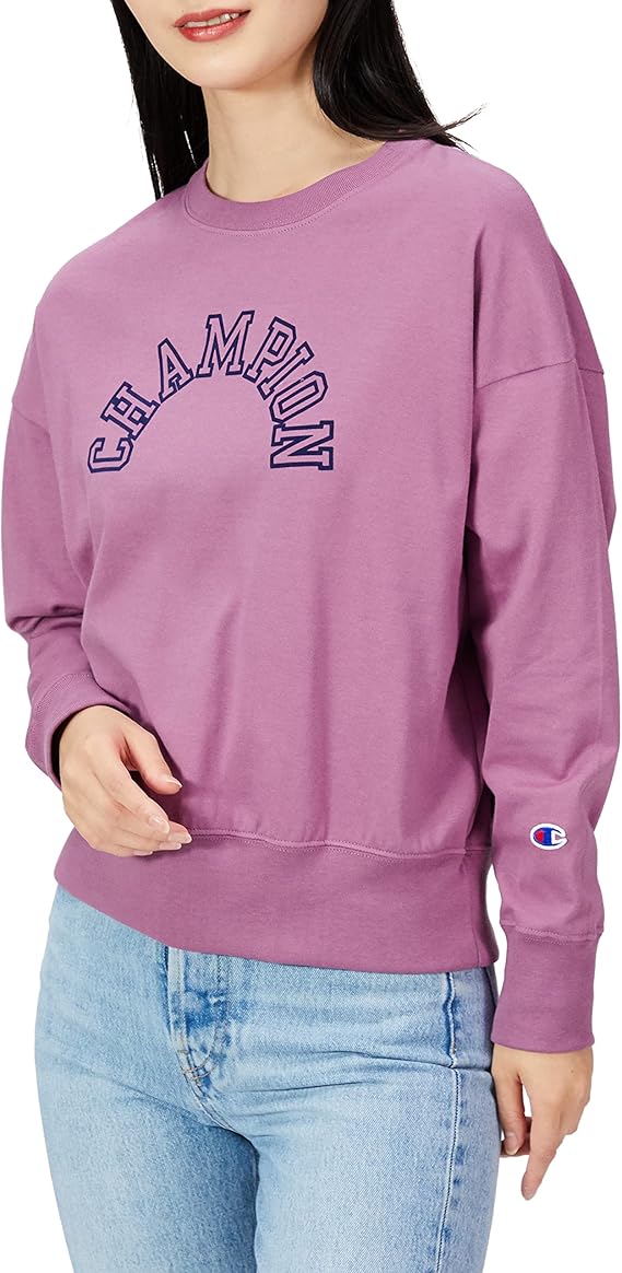 champion 长袖 长袖t恤 保暖纤维 earth wave 保暖 图形商标印花 运动