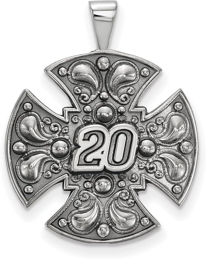 logoart 纳斯卡马耳他十字架吊坠 球队颜色 均码