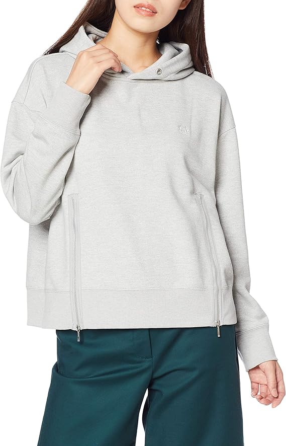 fred perry 吸汗连帽卫衣 sweat shirt f5384 女士