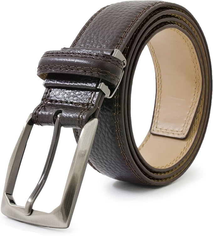 dolce margarita 意大利真皮腰带 男士 皮带宽3.5厘米