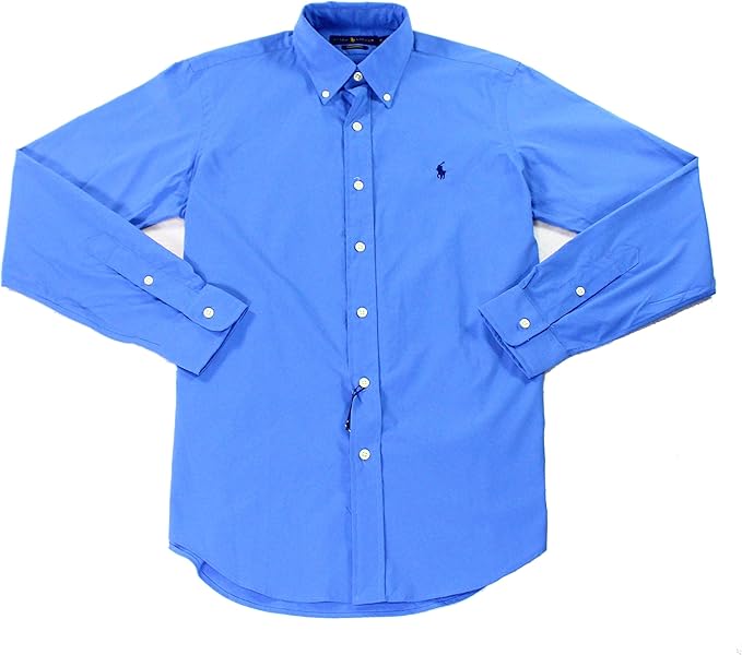 polo ralph lauren 保罗拉夫劳伦男式标志长袖扣角领衬衫