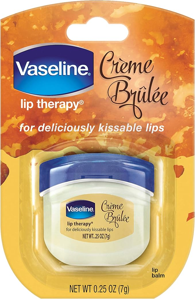 vaseline lip therapy, creme brulee 1包