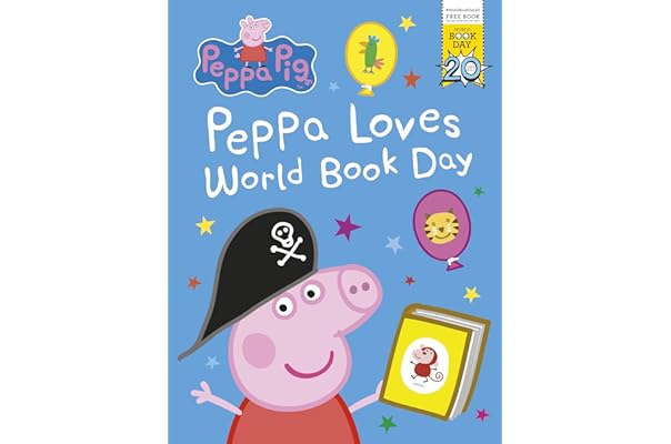 peppa pig: peppa loves world book day (english edition)