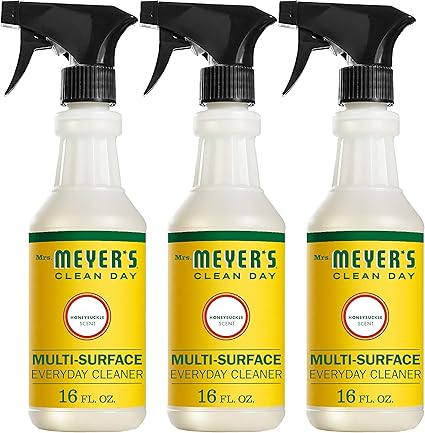 Mrs Meyer S Clean Day 多表面日常清洁剂 零残忍 金银花香味 16 盎司 约473 2 克 3 件装 亚马逊中国 运动户外休闲