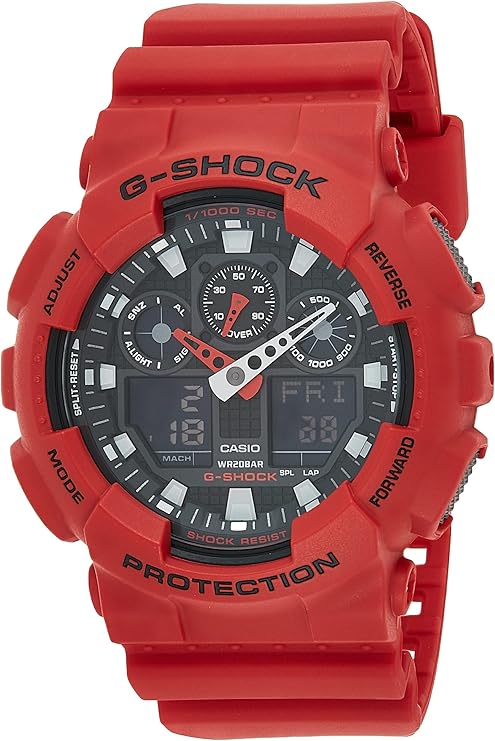 casio 卡西欧 男式 ga-100 xl 系列 g-shock 石英 200m wr 防震手表