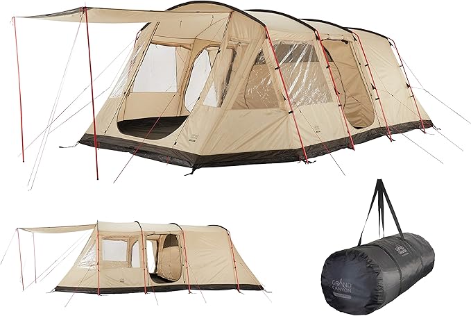 grand canyon dolomiti 6 – 隧道帐篷 适用于6人 | 家庭帐篷 / 群体