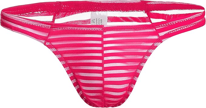 perfect undies 男式性感透明丁字裤低腰透视款 pu0204