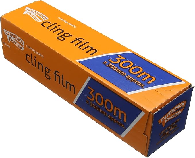 clingfilm 300mm x300 metres cutter box fp120