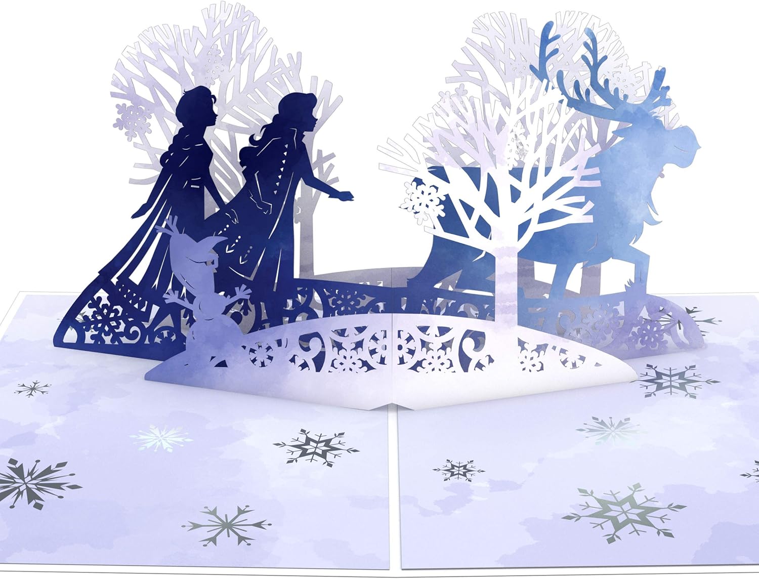 lovepop 迪士尼圣诞节弹出式卡 - 贺卡,3d 卡,节日弹出式贺卡,弹出式