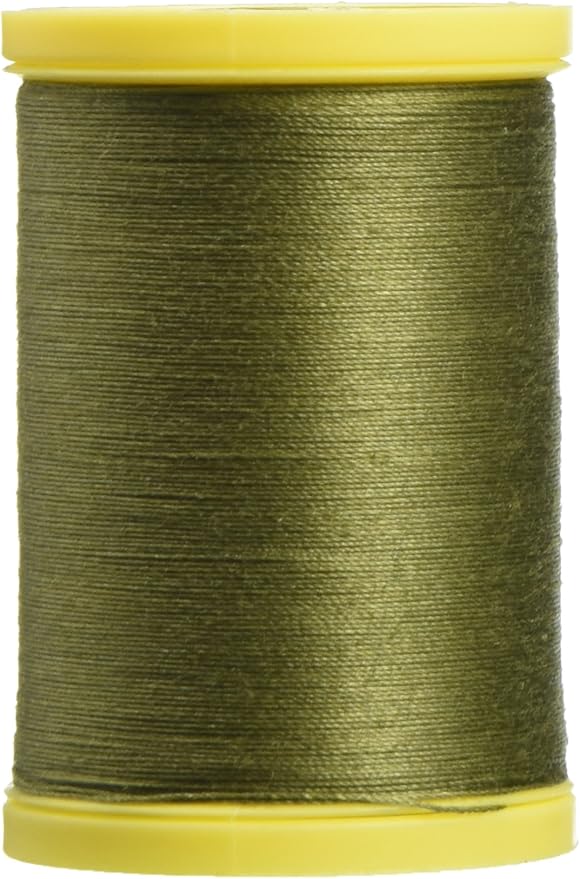 zippers general purpose cotton thread, 225-yard, bronze green