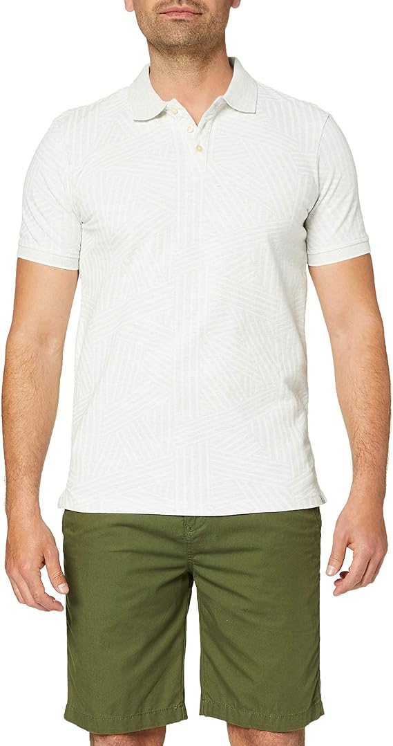 scotch &amp; soda 男士全身印花 polo 衫