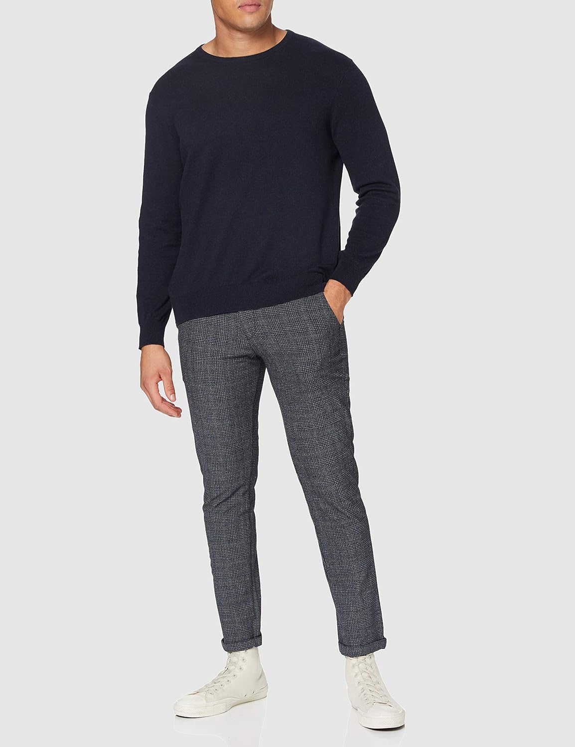 男士 jjimarco jjstuart akm 1048 黑色 noos 裤子 【jack jones 杰克