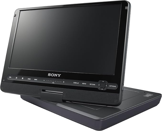 sony 索尼 dvpfx930b 9 英寸便携式 dvd 播放器,带旋转屏幕和触摸板