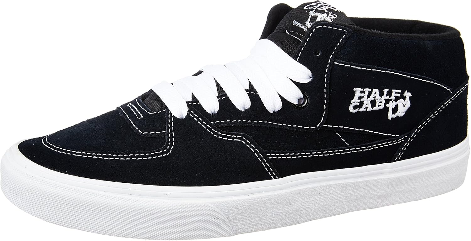 vans 范斯 half cab 中性 half cab 板鞋 硫化鞋 vn-0dz3blk085m