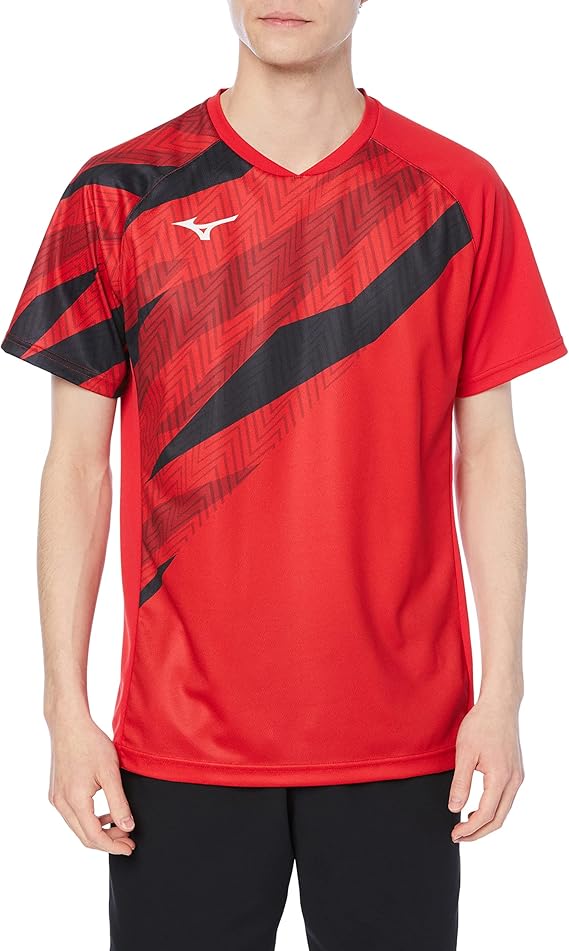 mizuno 美津浓 网球服 比赛衫 吸汗速干 dynamotionfit 62ja2002