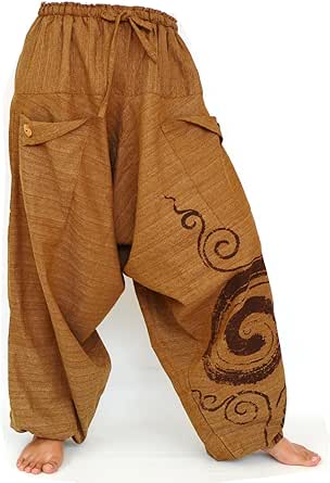 siamroseharempants女式男式低裆裤阿拉丁裤瑜伽裤波西米亚裤均码