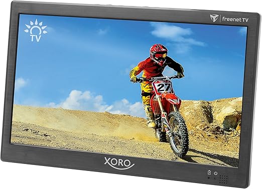 1 英寸)便携式 dvb-t/t2 电视,包括6 个月 freenet 电视机.