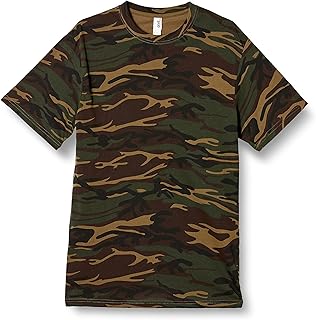 anvil by gildan t恤 中重 迷彩t恤 男女通用成人