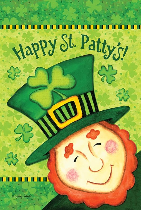 toland home garden happy st pattys 28 x 40 inch decorative st.