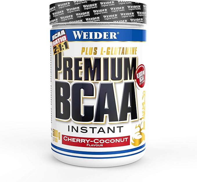 weider 优质复合支链氨基酸粉,樱桃椰子粉,1盒(1x500克)